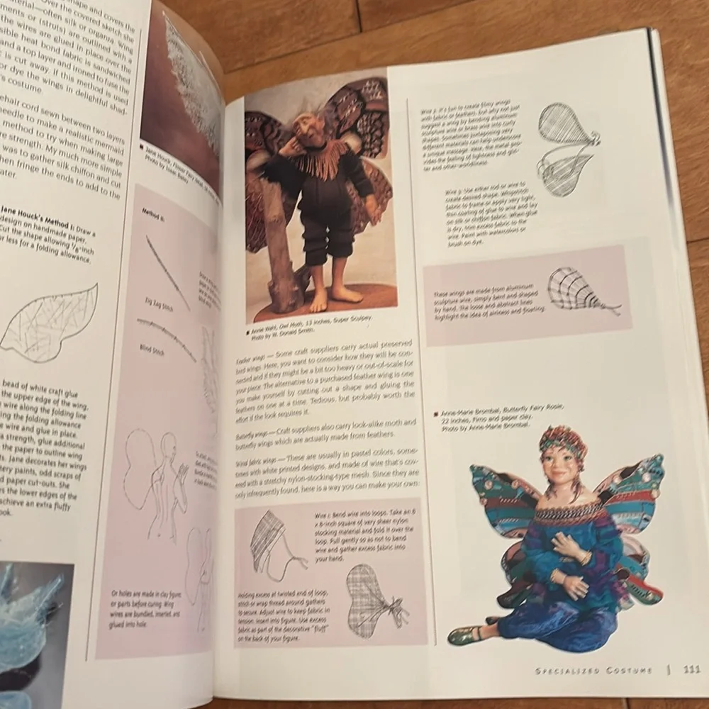 Book | Finishing The Figure | Doll Costuming Embellishments Accessories Crafting